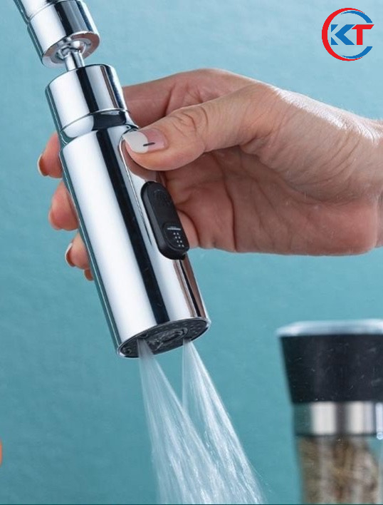 Đầu vòi rửa bát tăng áp mã KT P001
